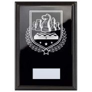 Chess Reward Plaque In Epic Black