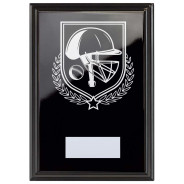 Cricket Reward Plaque In Epic Black