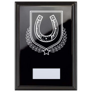 Equestrian Reward Plaque In Epic Black