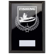 Fishing Reward Plaque In Epic Black