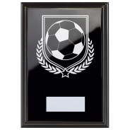 Football Reward Plaque In Epic Black