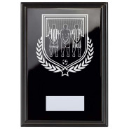 Football Reward Plaque In Epic Black