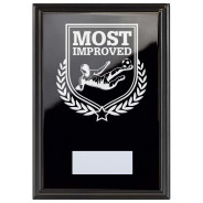 Football Reward Plaque In Epic Black