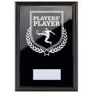 Football Players' Player Reward Plaque In Epic Black