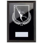 Football Reward Plaque In Epic Black