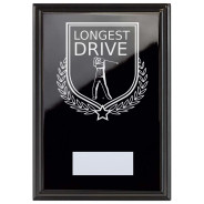 Longest Drive Reward Plaque In Epic Black