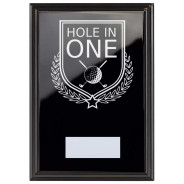 Hole in One Reward Plaque In Epic Black