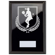 Padel Tennis Reward Plaque In Epic Black