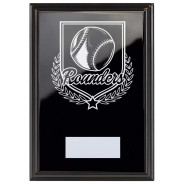 Rounders Reward Plaque In Epic Black