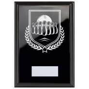Ten Pin Bowling Reward Plaque In Epic Black