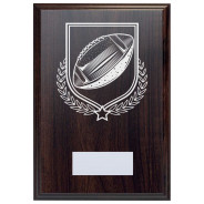American Football Reward Deep Mahogany Plaque