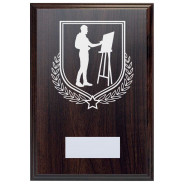 Art Reward Deep Mahogany Plaque