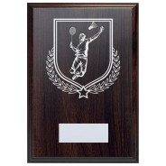 Badminton Reward Deep Mahogany Plaque
