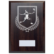 Badminton Reward Deep Mahogany Plaque