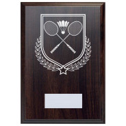Badminton Reward Deep Mahogany Plaque