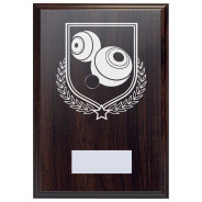 Bowls Reward Deep Mahogany Plaque