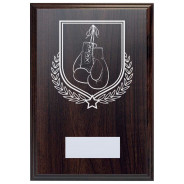 Boxing Reward Deep Mahogany Plaque