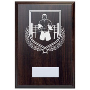 Boxing Reward Deep Mahogany Plaque