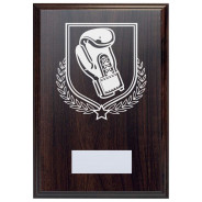 Boxing Reward Deep Mahogany Plaque