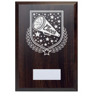 Cheerleading Reward Deep Mahogany Plaque