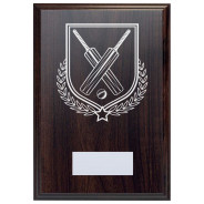 Cricket Reward Deep Mahogany Plaque