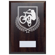 Cycling Reward Deep Mahogany Plaque