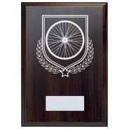 Cycling Reward Deep Mahogany Plaque