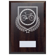 Cycling Reward Deep Mahogany Plaque