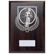 Cycling Reward Deep Mahogany Plaque