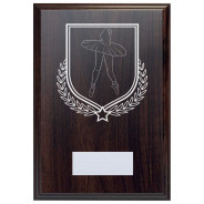 Ballet Reward Deep Mahogany Plaque