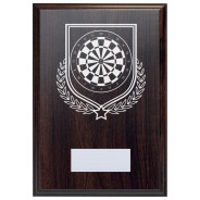 Darts Reward Deep Mahogany Plaque