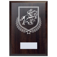 Equestrian Reward Deep Mahogany Plaque