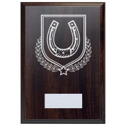 Equestrian Reward Deep Mahogany Plaque
