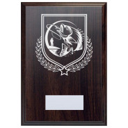 Fishing Reward Deep Mahogany Plaque