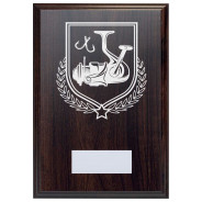 Fishing Reward Deep Mahogany Plaque