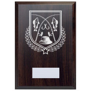 Fishing Reward Deep Mahogany Plaque