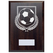 Football Reward Deep Mahogany Plaque