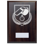 Referee Reward Deep Mahogany Plaque