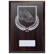 Football Boot Reward Deep Mahogany Plaque