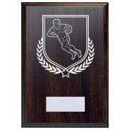 Gaelic Football Reward Deep Mahogany Plaque
