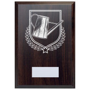 Gardening Reward Deep Mahogany Plaque