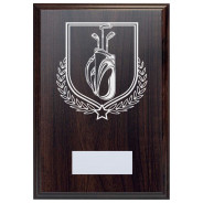Golf Reward Deep Mahogany Plaque