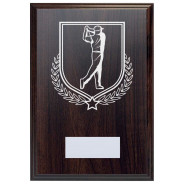 Golf Reward Deep Mahogany Plaque