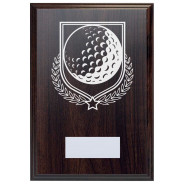 Golf Reward Deep Mahogany Plaque