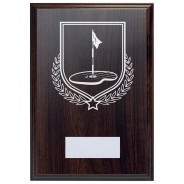 Golf Reward Deep Mahogany Plaque