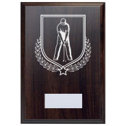 Golf Reward Deep Mahogany Plaque