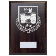Poker Reward Deep Mahogany Plaque