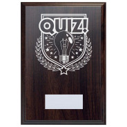 Quiz Reward Deep Mahogany Plaque