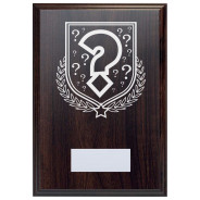 Quiz Reward Deep Mahogany Plaque