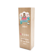 Colour Printed Bamboo Gaia Pillar Block